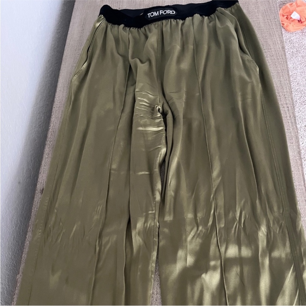 Tom Ford Green Sweatpants Relaxed Fit